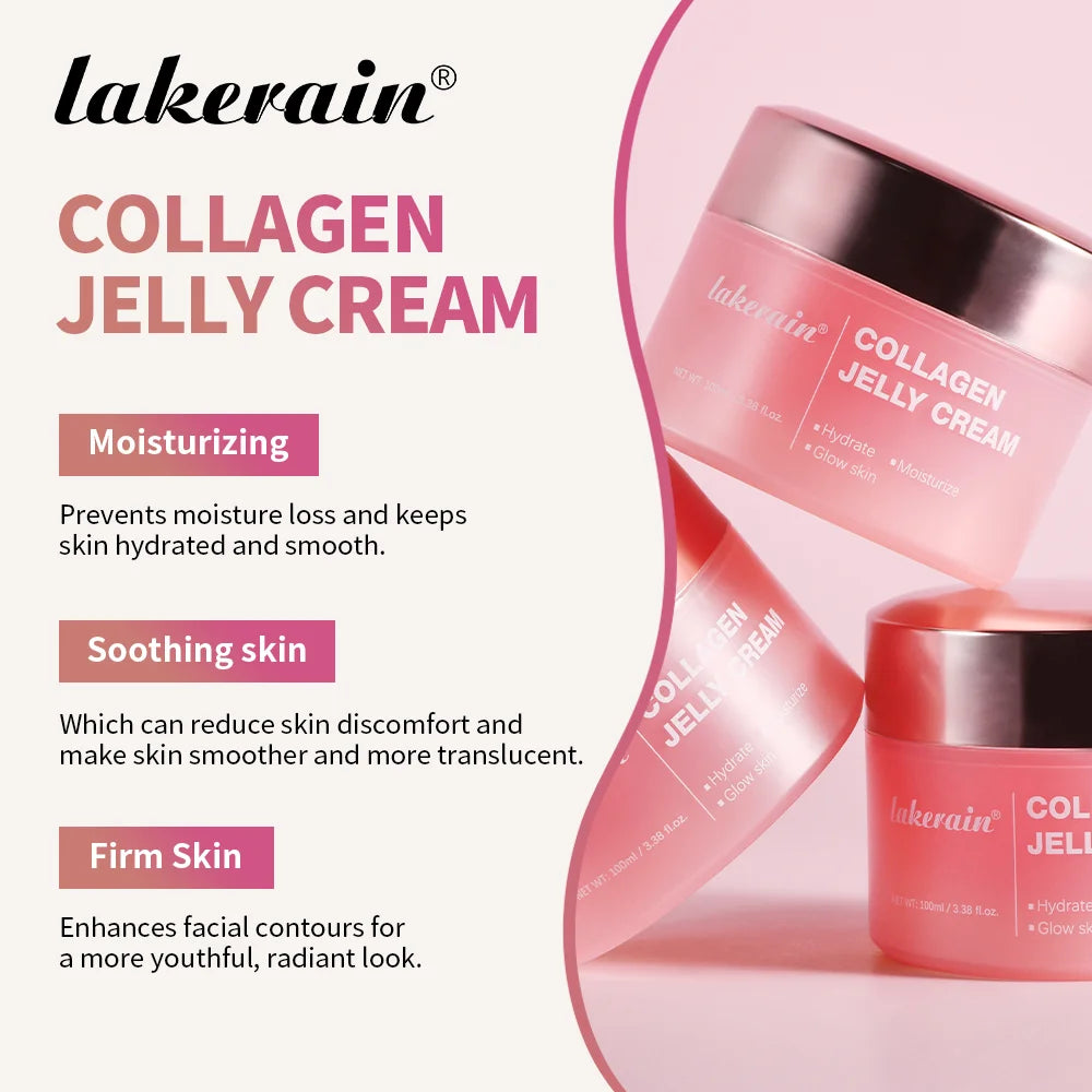 Lakerain Anti Aging Collagen Face Cream Niacinamide Hydrating Gel