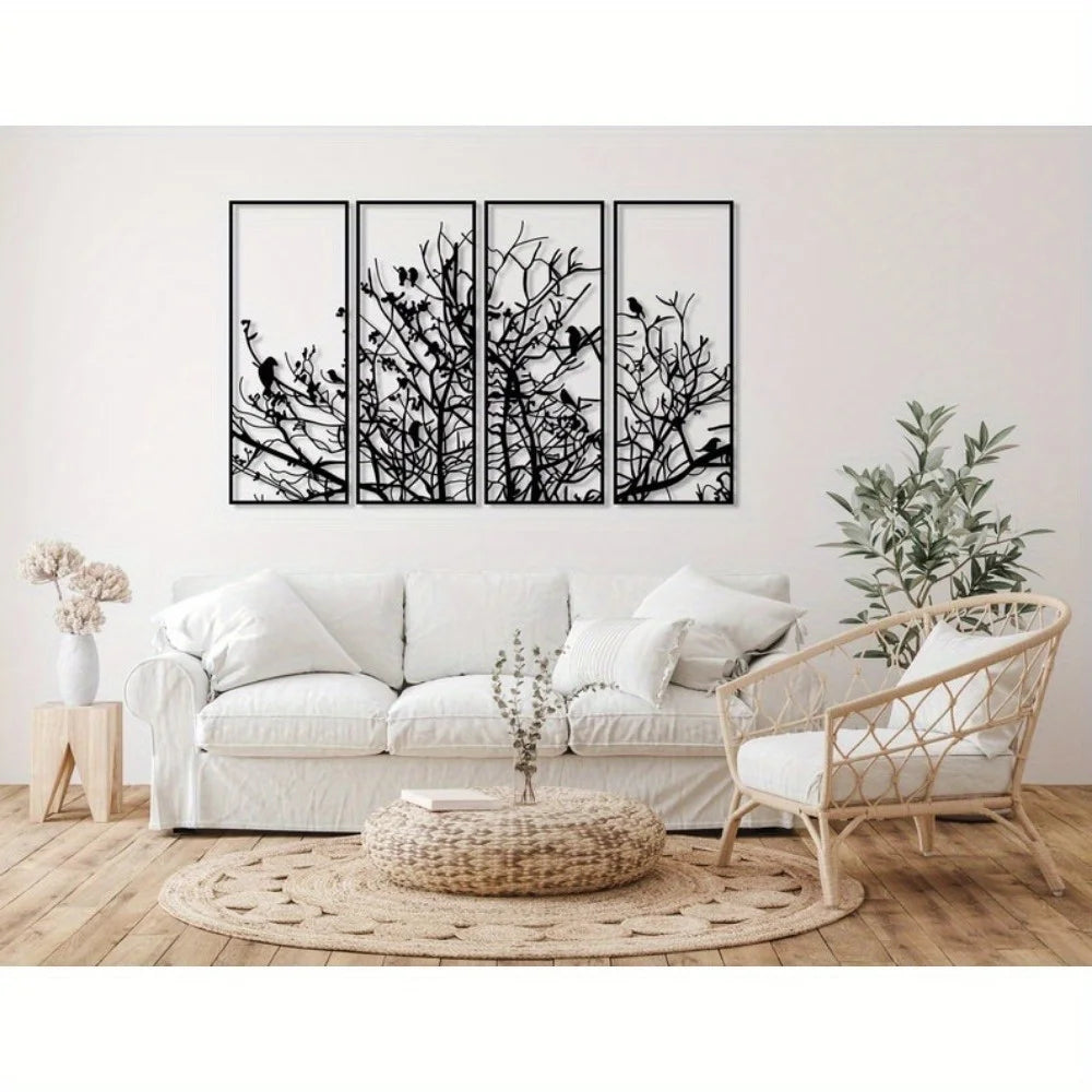 Tree Of Life Wall Decor Metal Sculpture For Modern Homes