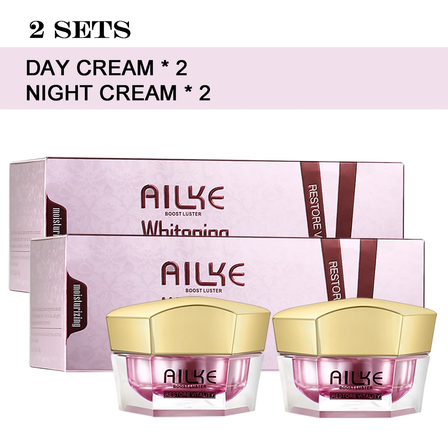 AILKE Lightening Anti-Wrinkle Face Cream With Hyaluronic Acid