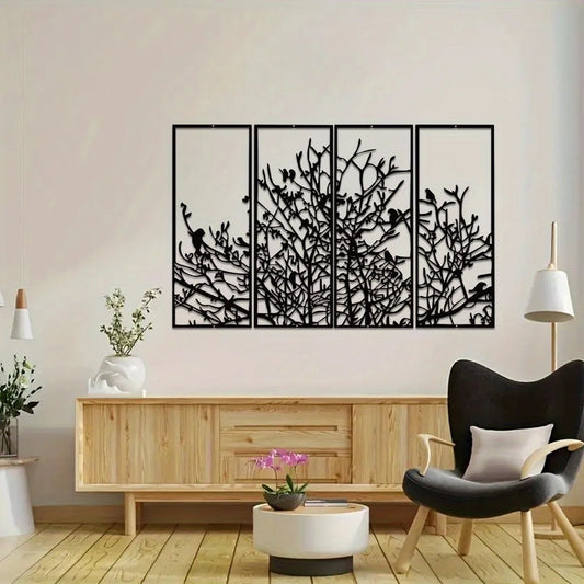 Tree Of Life Wall Decor Metal Sculpture For Modern Homes