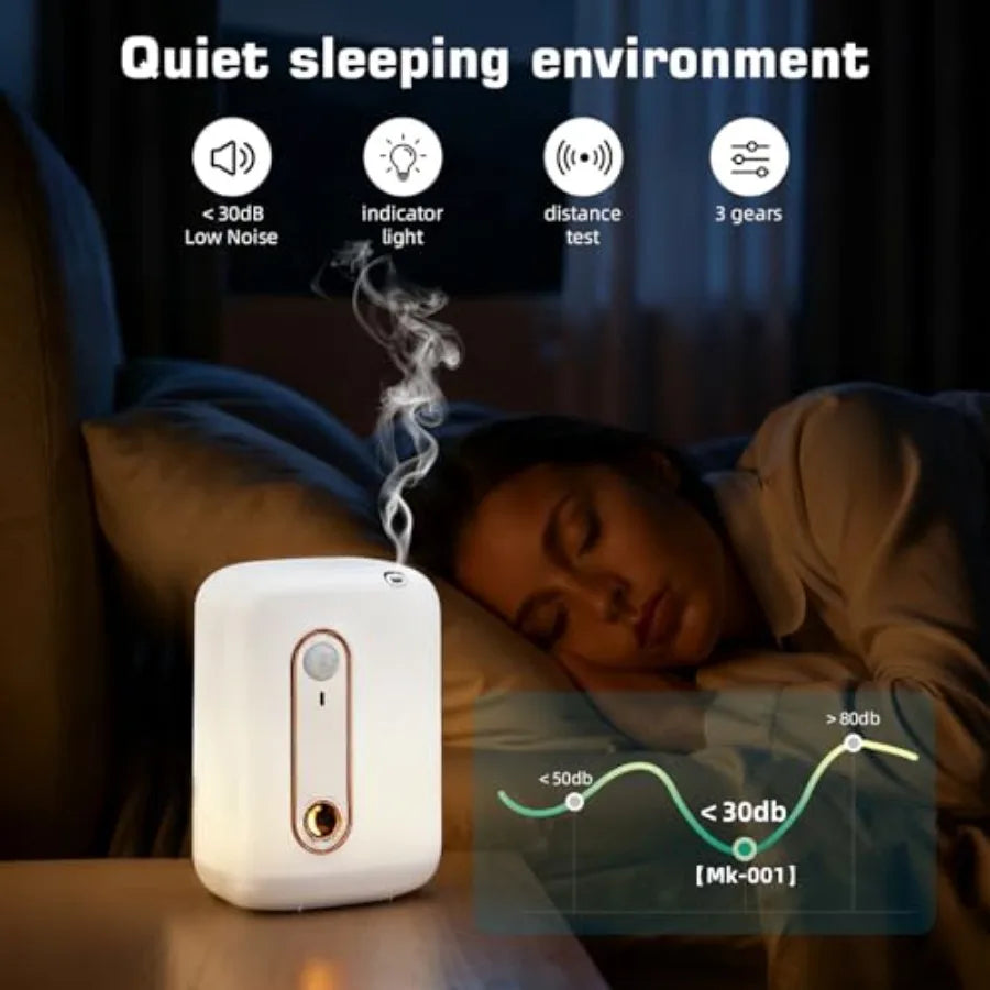 Waterless Essential Oil Diffuser Motion Activated Scent Air Machine