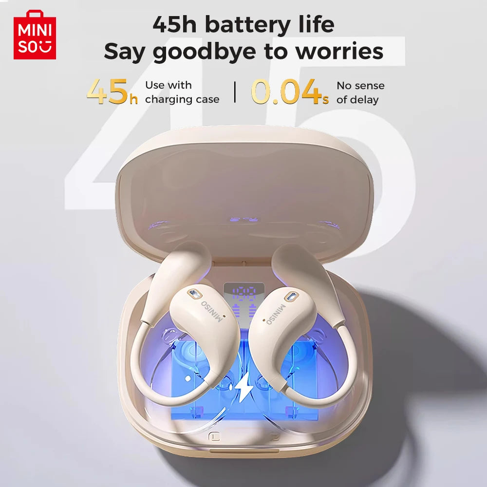 Miniso X33 Wireless Translation Earbuds Featuring HiFi Audio Quality