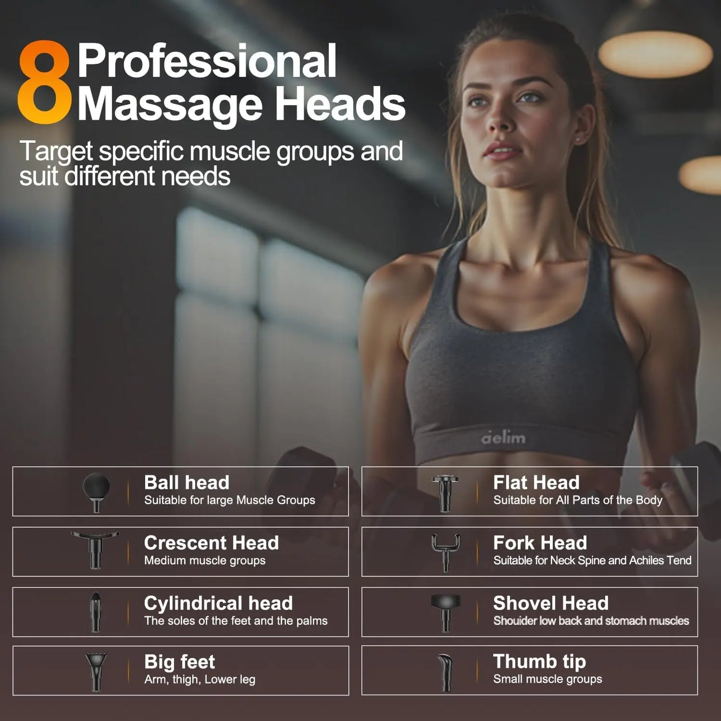 Leercon Electric Muscle Massage Gun For Professional Recovery