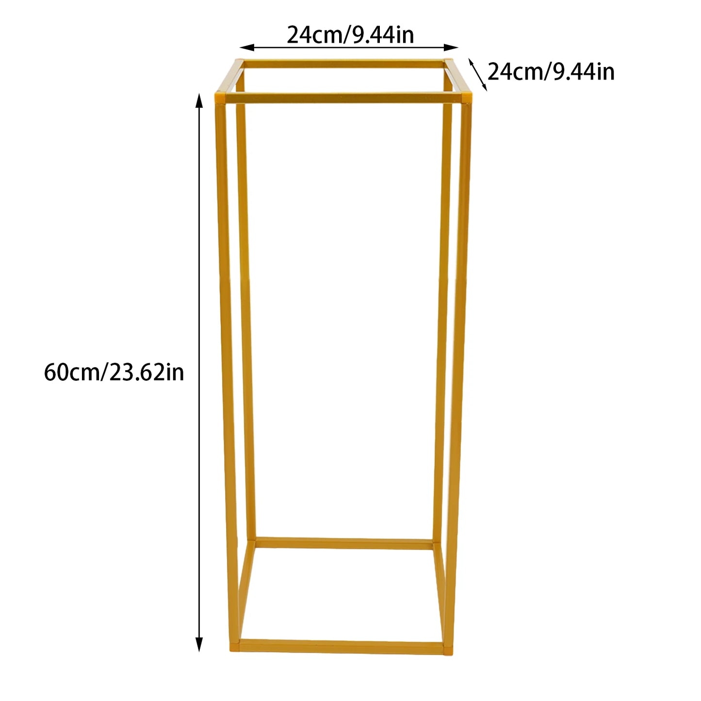 10 Piece Metal Flower Rack Set For Wedding And Events