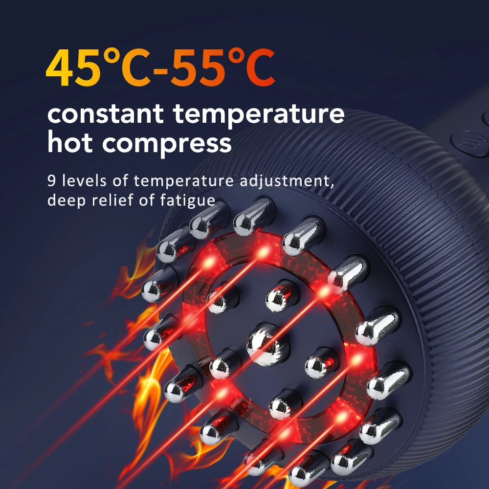 Hailicare Wireless Electric Heated Massager Microcurrent For Anti Cellulite