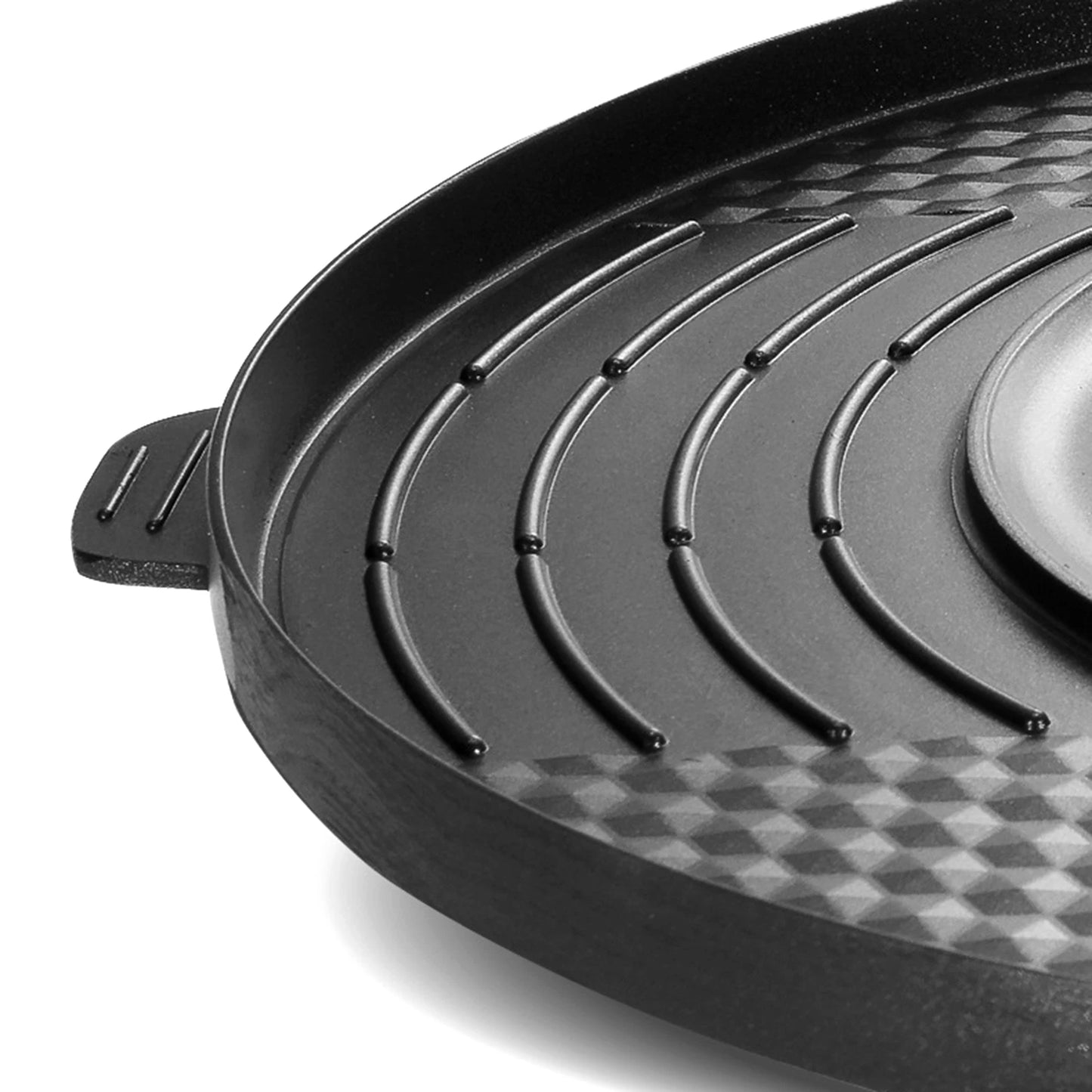 Electric 2-In-1 Grill And Hot Pot Appliance 110V US Plug