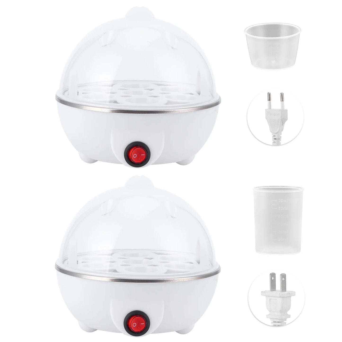 Romellar Electric Egg Boiler Multifunctional Cooker Poacher