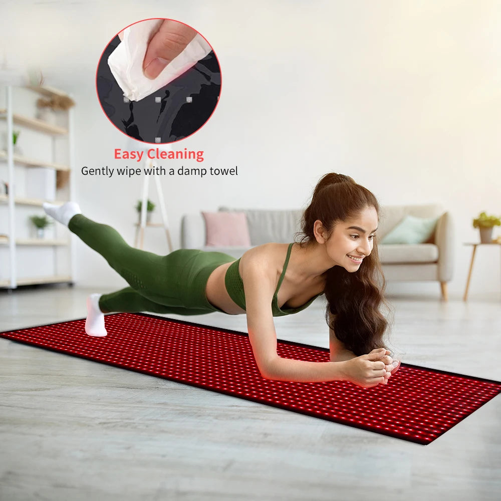 Full Body Red Light Therapy Mat Infrared Pain Relief Wellness