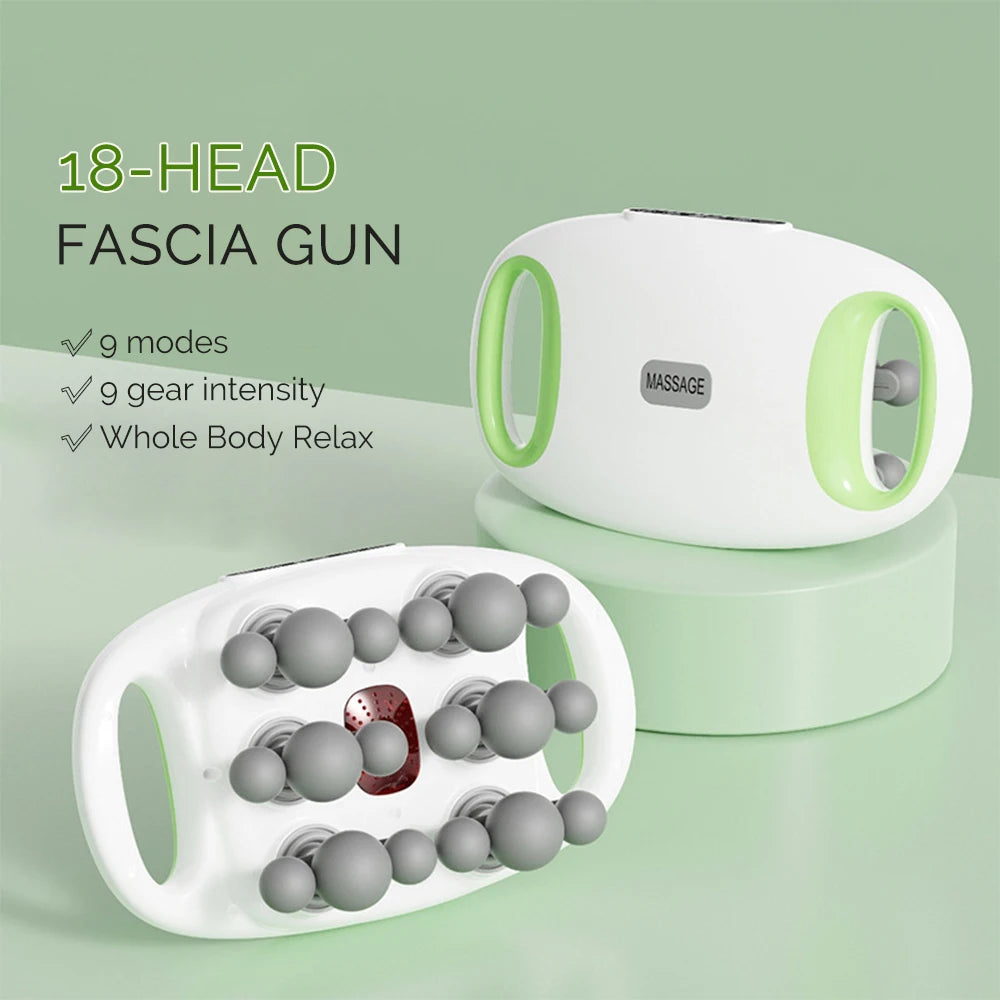 Foreverlily 18 Head Fascia Gun High Frequency Massager