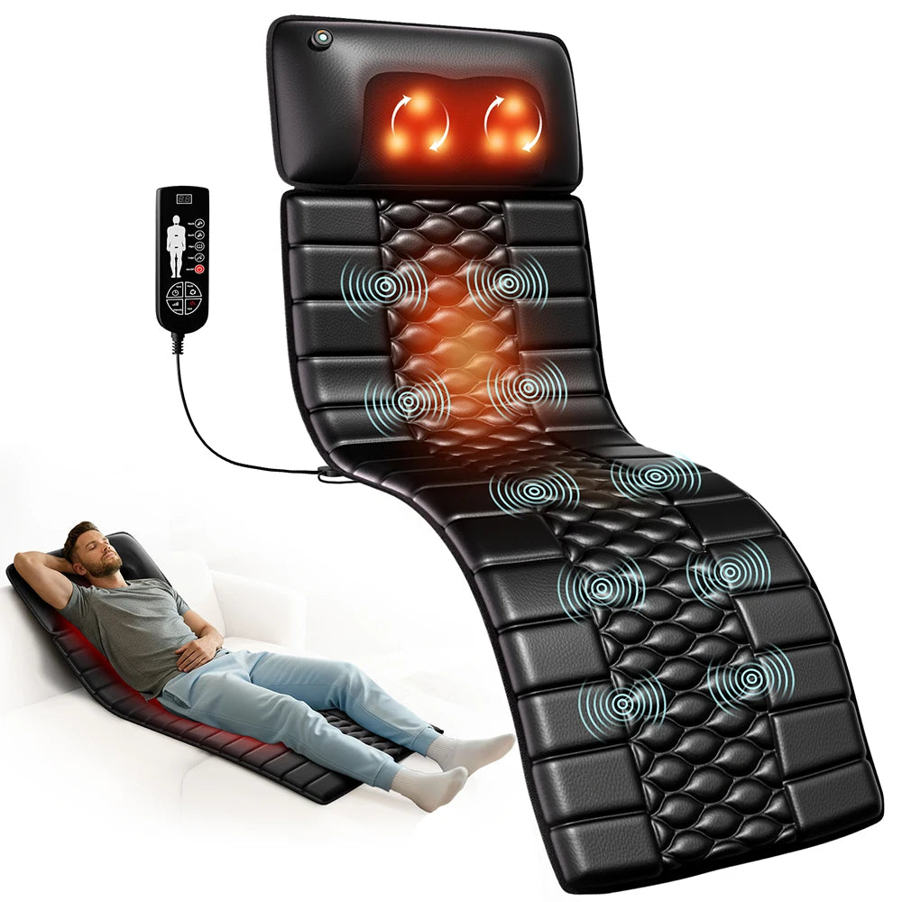 HIMOUTA Shiatsu Massage Mat With Heat and 9 Intensity Levels