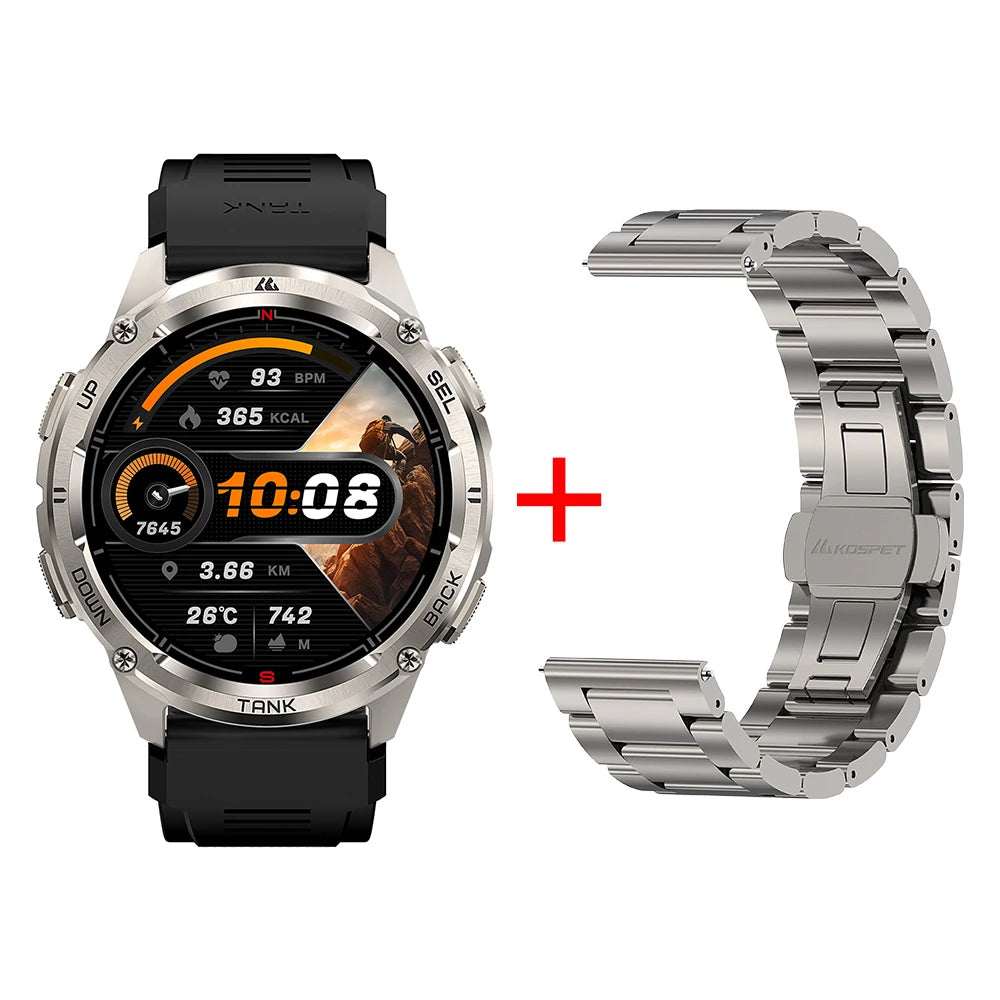 KOSPET TANK T3 Ultra GPS Smart Watch Bluetooth Calling