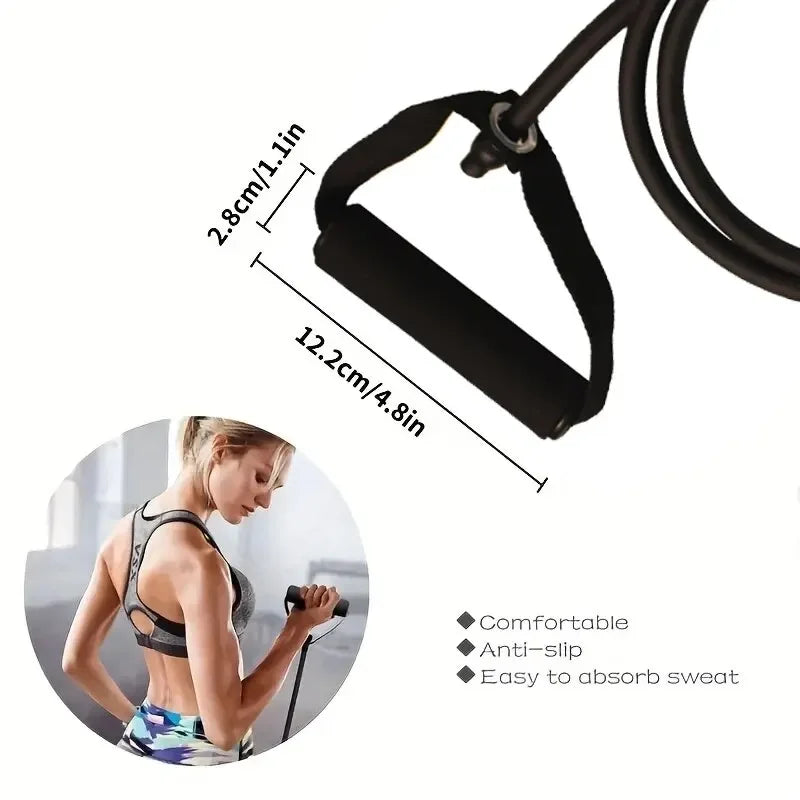 Resistance Bands With Handles For Home Gym Strength Training Equipment