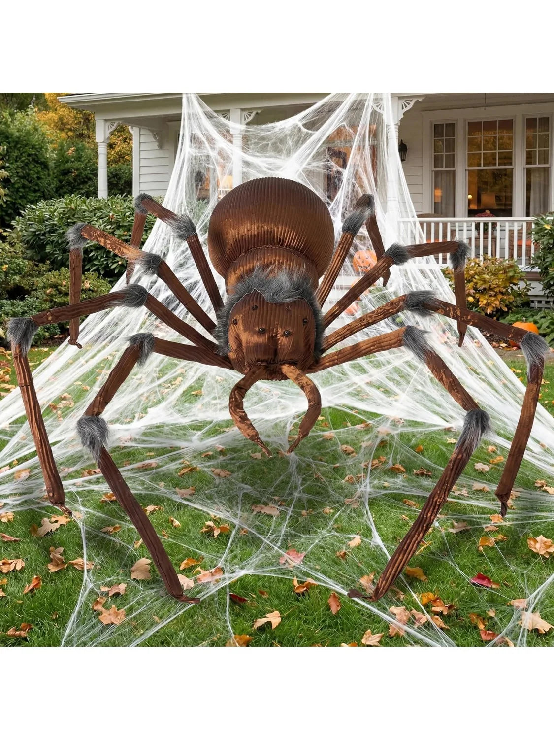 Joyfy Halloween Spider Outdoor Garden Decoration For Party Displays