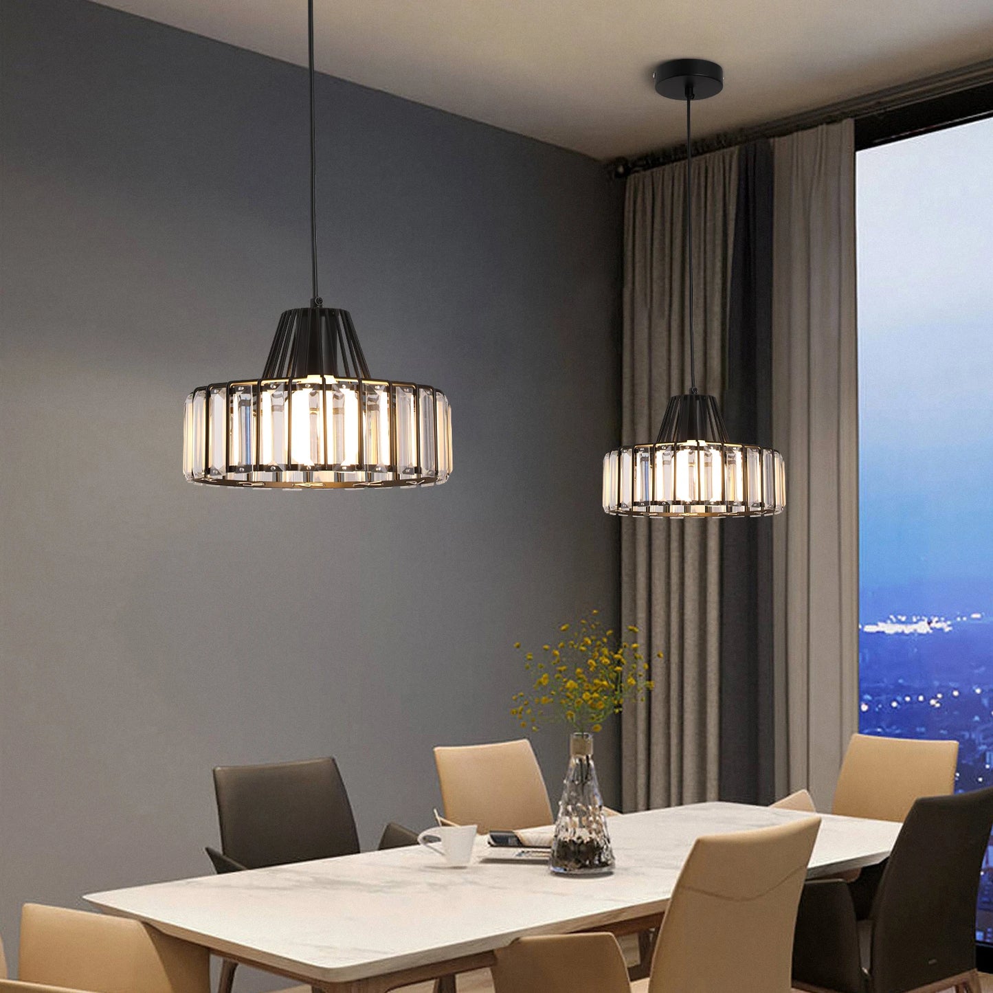 VETRULUS Modern Nordic Pendant Light E27 Led Ceiling