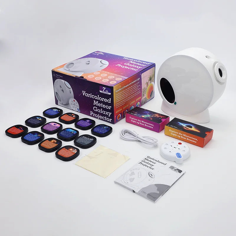 AUSYLE Galaxy Projector Night Light 13 In 1 Star Projector