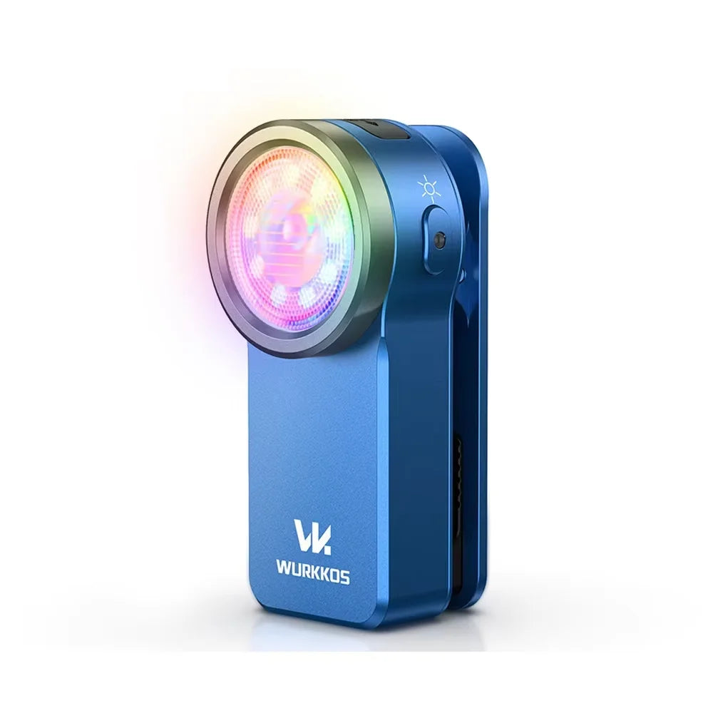 Wurkkos 680LM USB Rechargeable Mini Clip Light Spotlight Floodlight