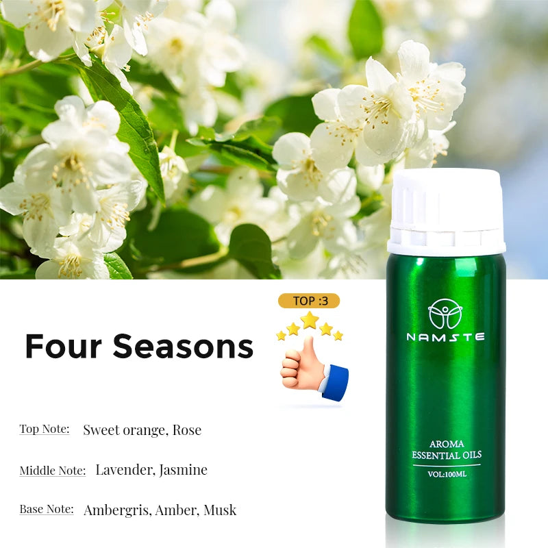 NAMSTE Electric Aromatic Diffuser With Pure Plant Essential Oils