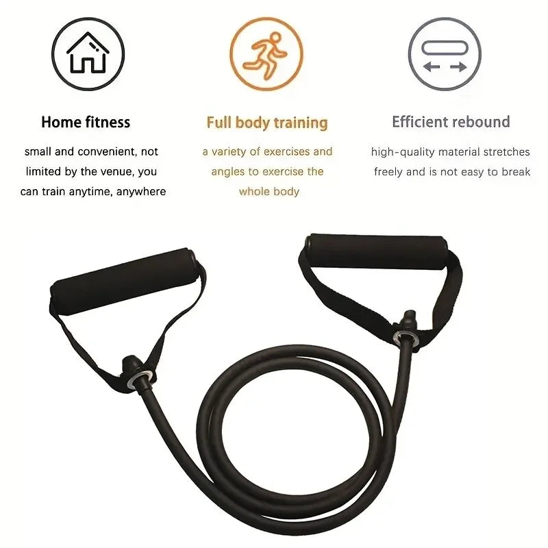 Resistance Bands With Handles For Home Gym Strength Training Equipment