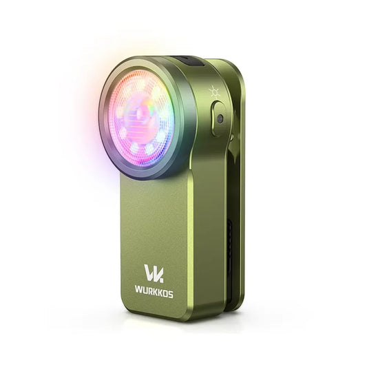 Wurkkos 680LM USB Rechargeable Mini Clip Light Spotlight Floodlight