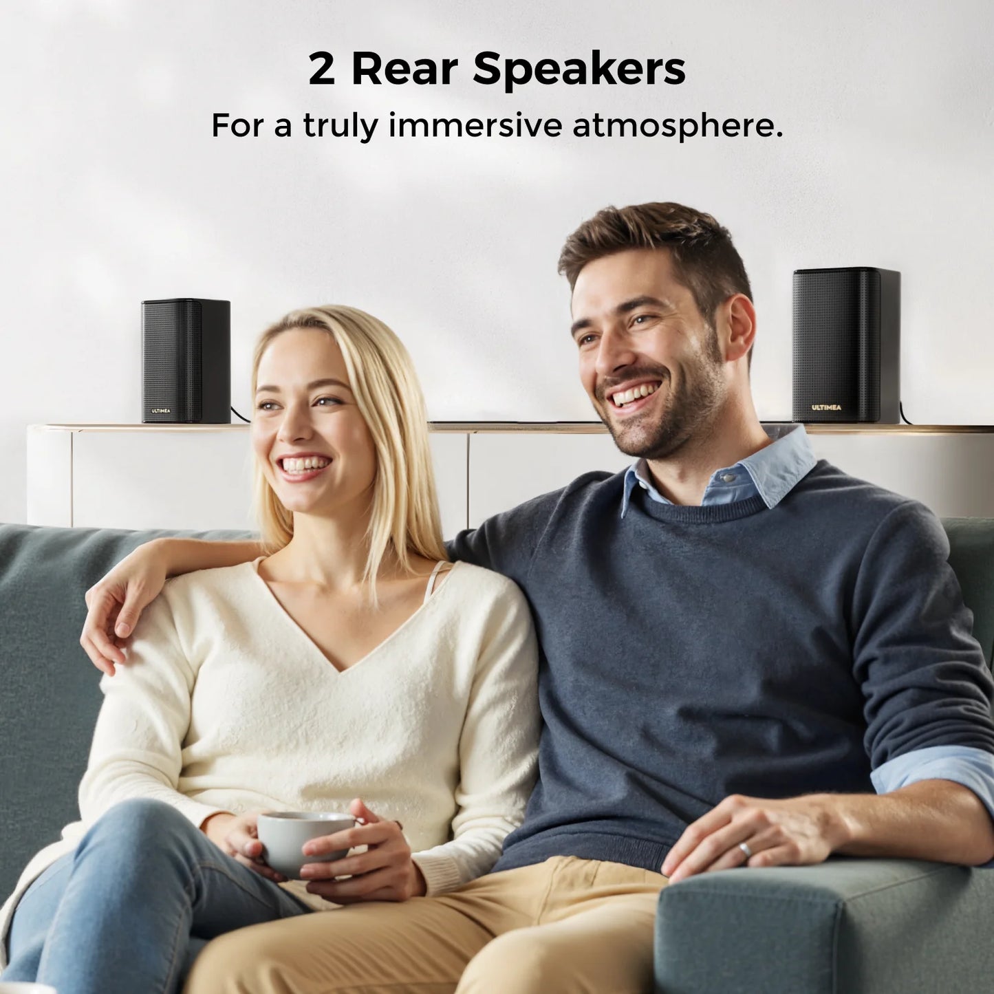 ULTIMEA 460W 5.1.2ch Sound Bar With Dolby Atmos Surround