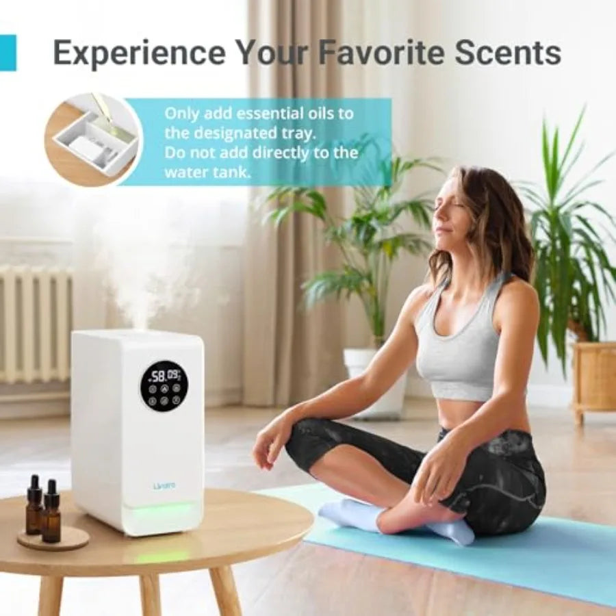 Smart Humidifier For Large Rooms With App And Alexa Control