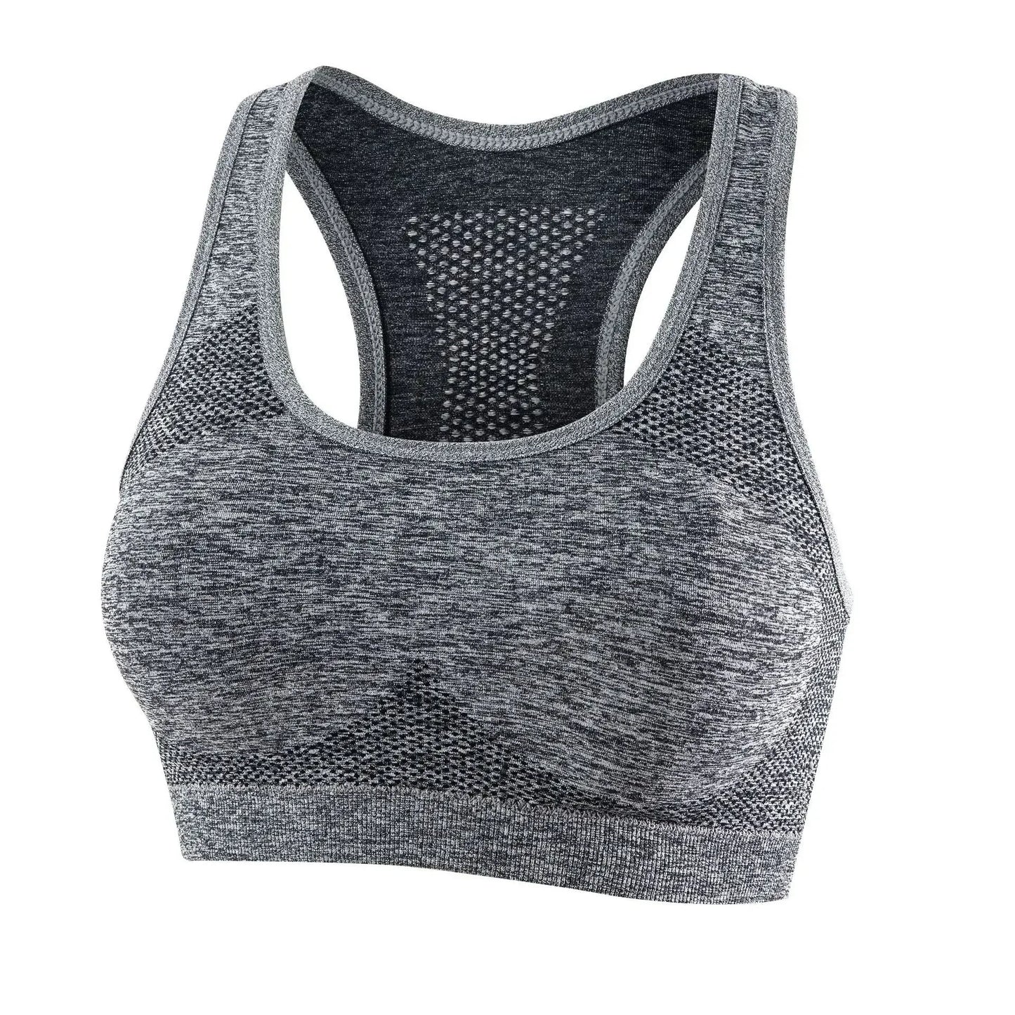 Women Yoga Set With Breathable Quick Dry Seamless Sports Bra And Shorts