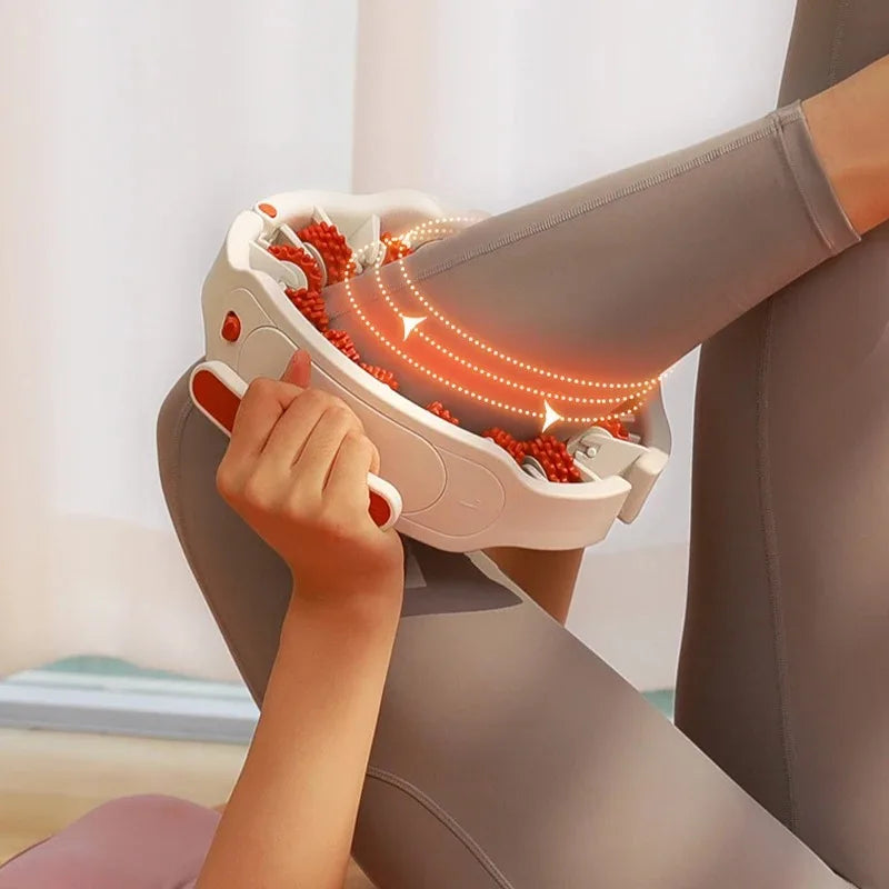 Multi-Function Full Body Ring Leg Massager Roller With Detachable Handles