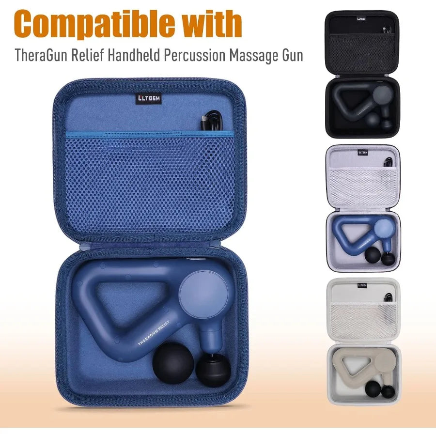 Protective Travel Case For Handheld Percussion Massage Gun Carrier