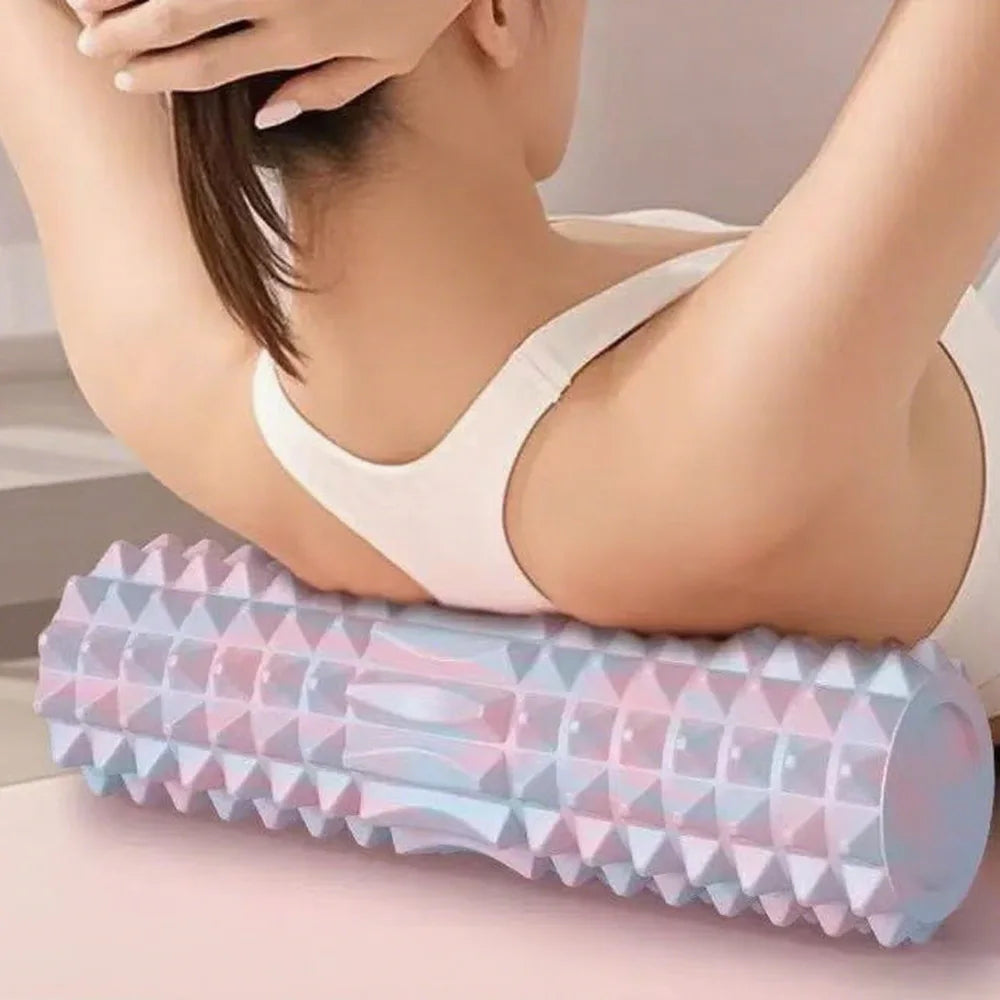 Three Piece Massage Set With Massage Ball And Foam Roller