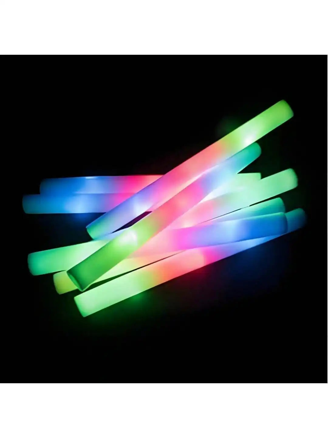LED Foam Glow Sticks Flashing Event Party Favor Batons