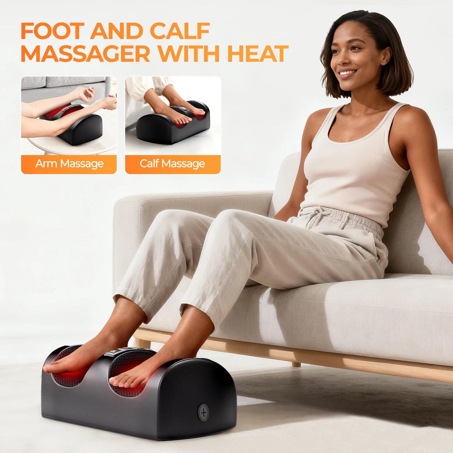 HIMOUTA Shiatsu Massage Mat With Heat and 9 Intensity Levels