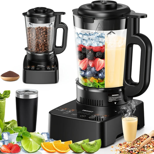 Prasky 2400W Heating Blender 25000 RPM Auto Clean Professional
