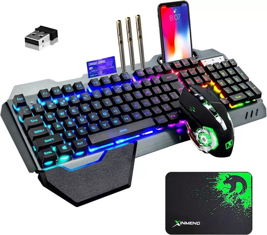 Ziyoulang Wireless Gaming Keyboard And Mouse Set Backlit