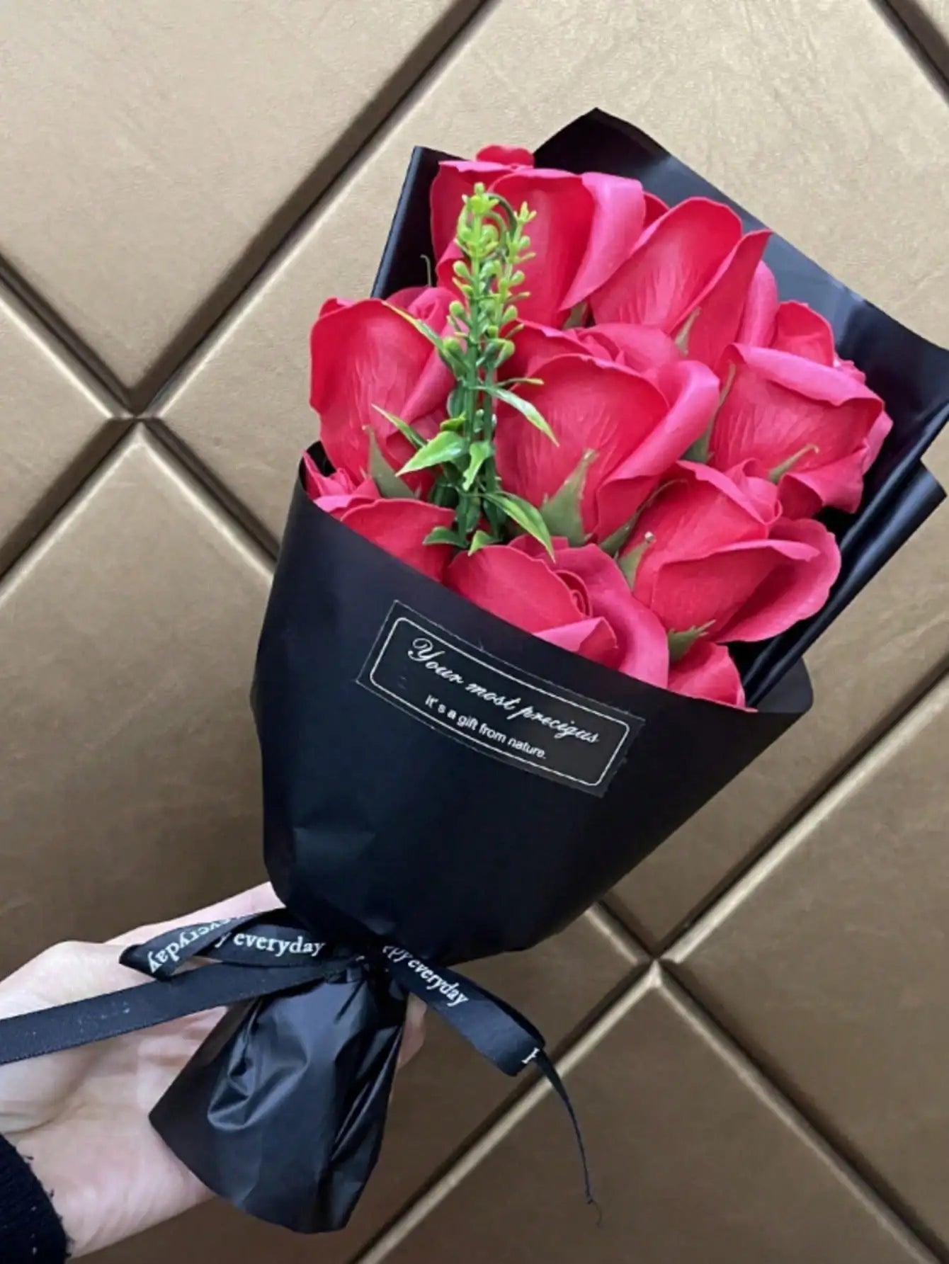 Mini Rose Soap Flower Gift Bouquet For Home Decor And Occasions
