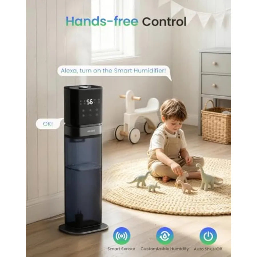 Smart Humidifier For Large Rooms Top Fill Mist Bedroom
