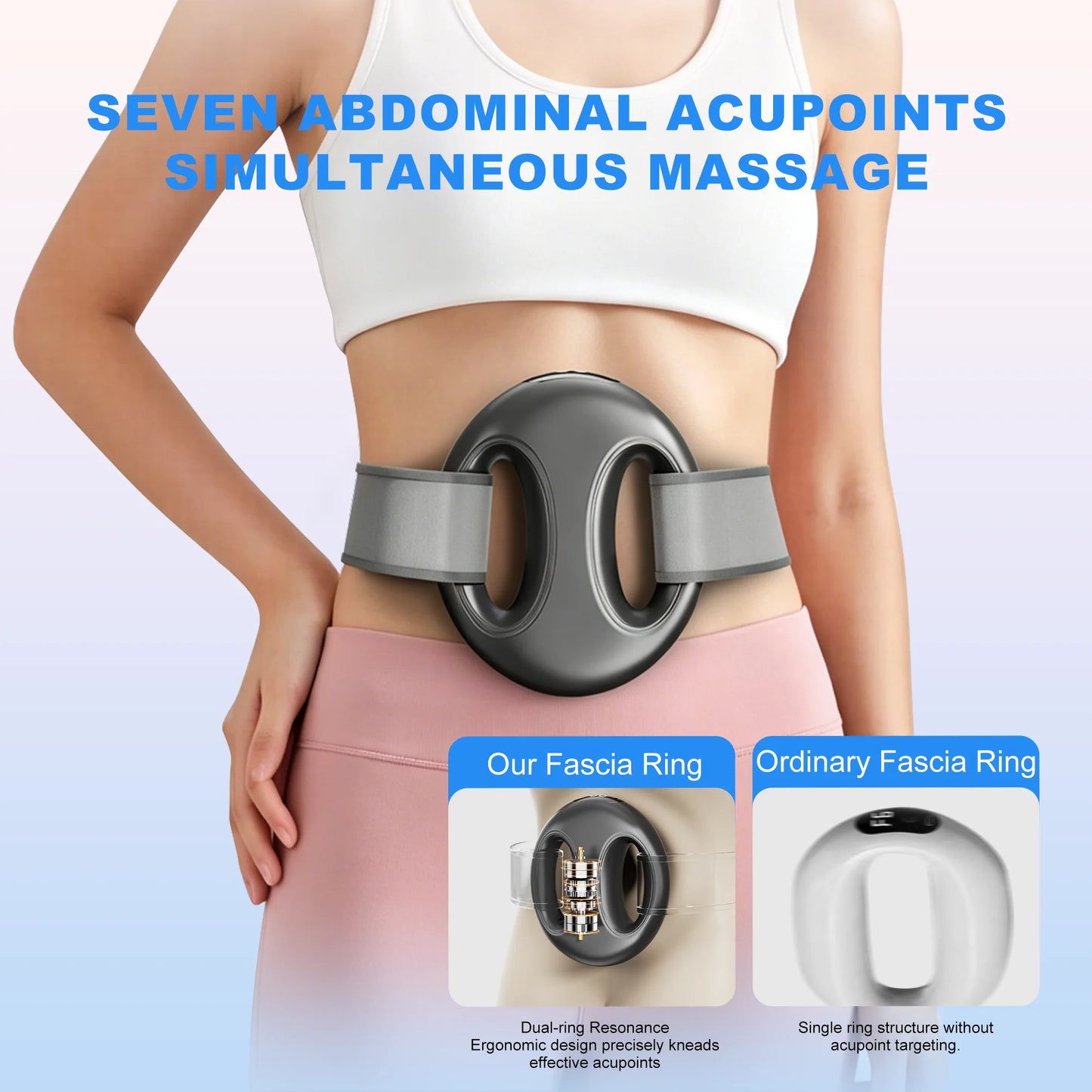 Leercon Portable Fascia Ring Massager For Deep Muscle Relief