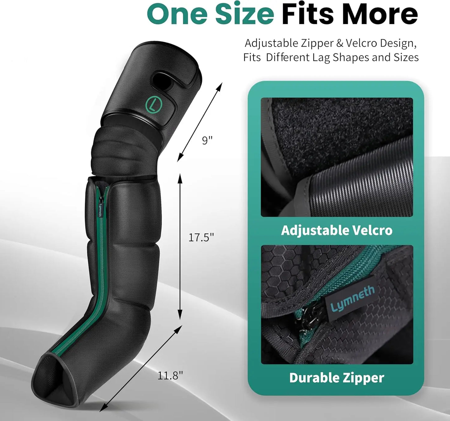 Leg Massager With Heat And Compression For Circulation Relief