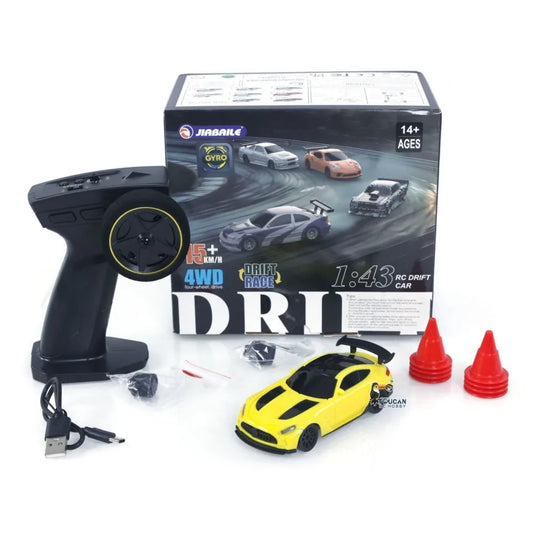Toucan RC Hobby Drift Car With LED Lights And AWD Remote Control