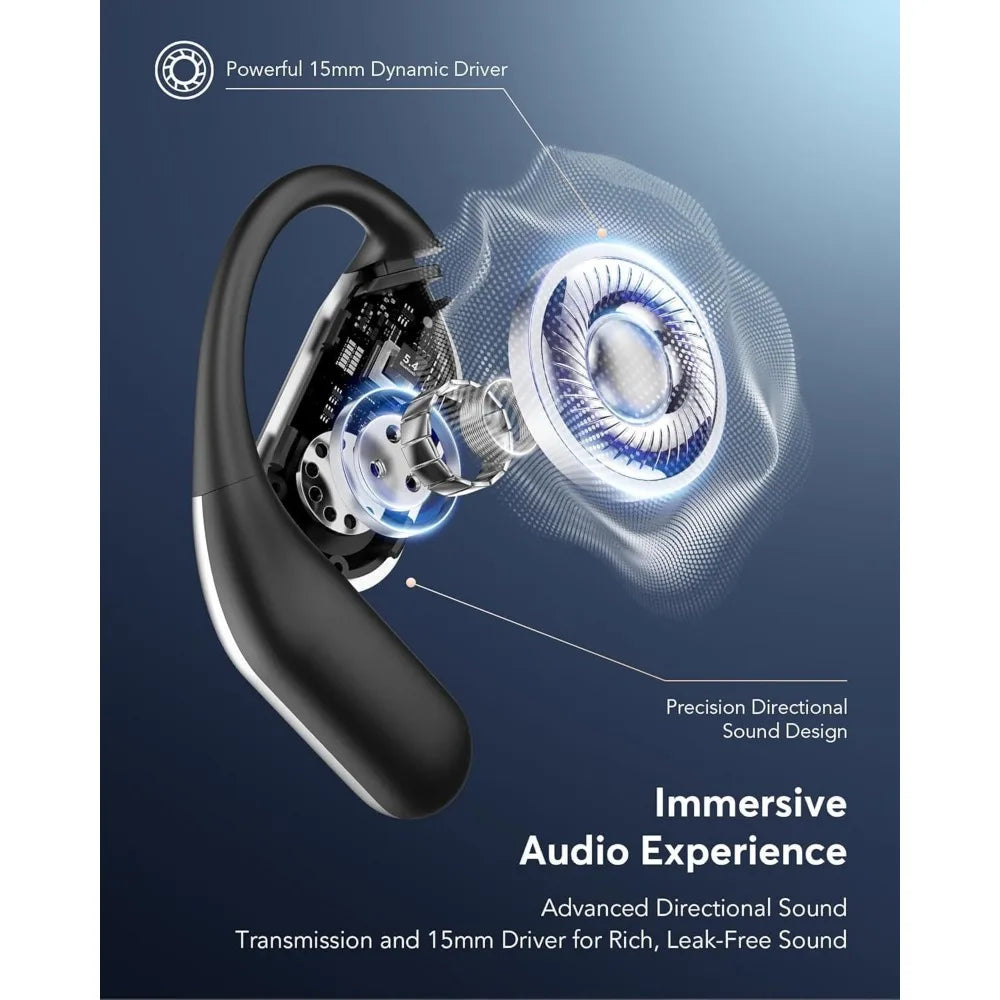 Real Time AI Language Translator Earbuds With Active Noise Cancellation