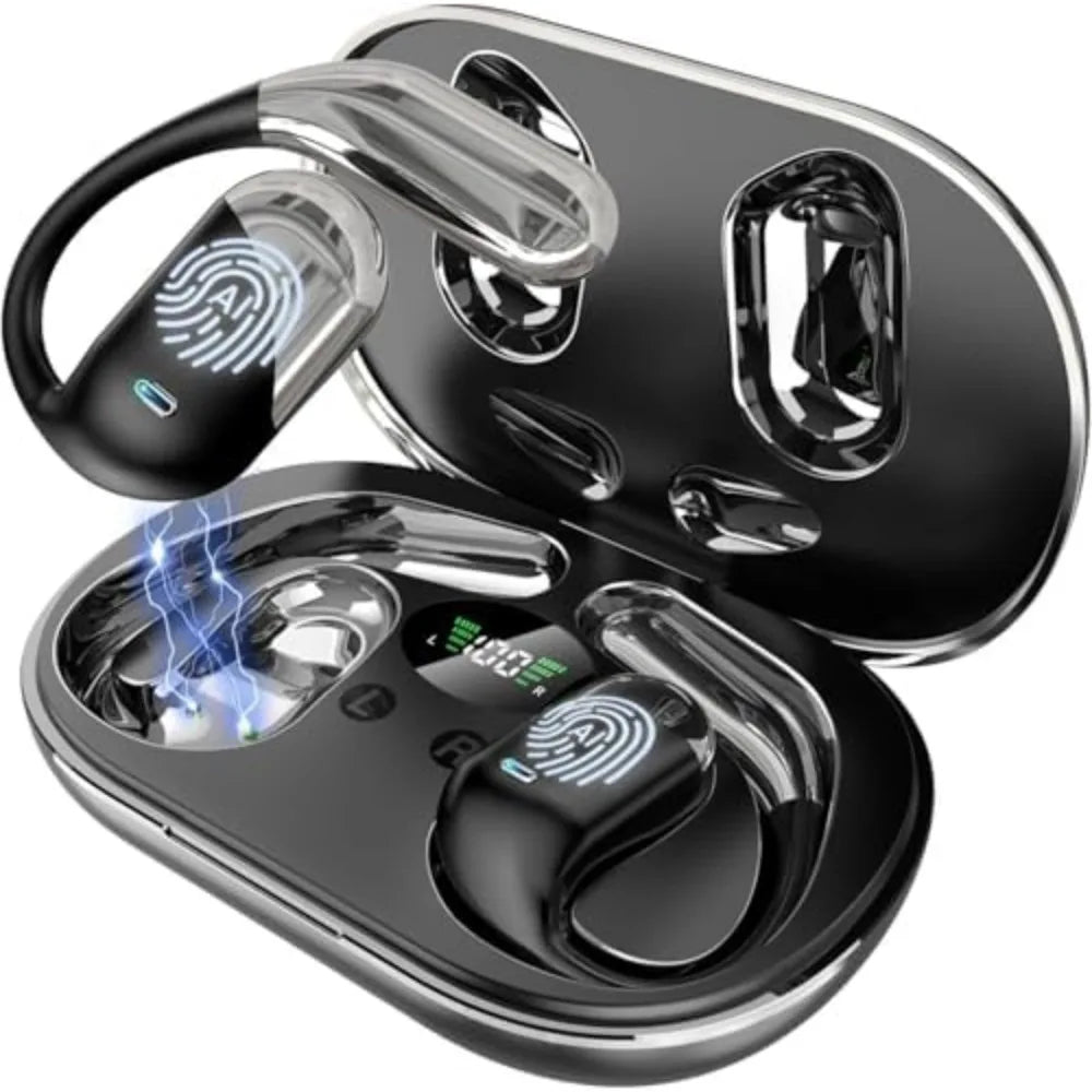 Real Time AI Language Translator Earbuds With Active Noise Cancellation