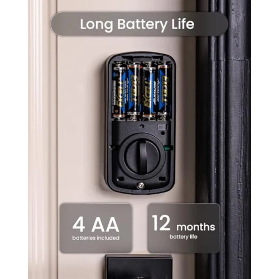 A100F Electronic Keypad Door Lock Set With Keyless Entry