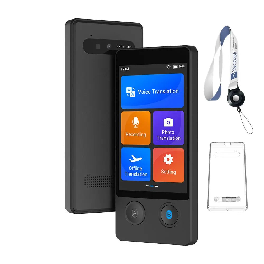 Wooask Multi Language Real Time Voice Translator Device