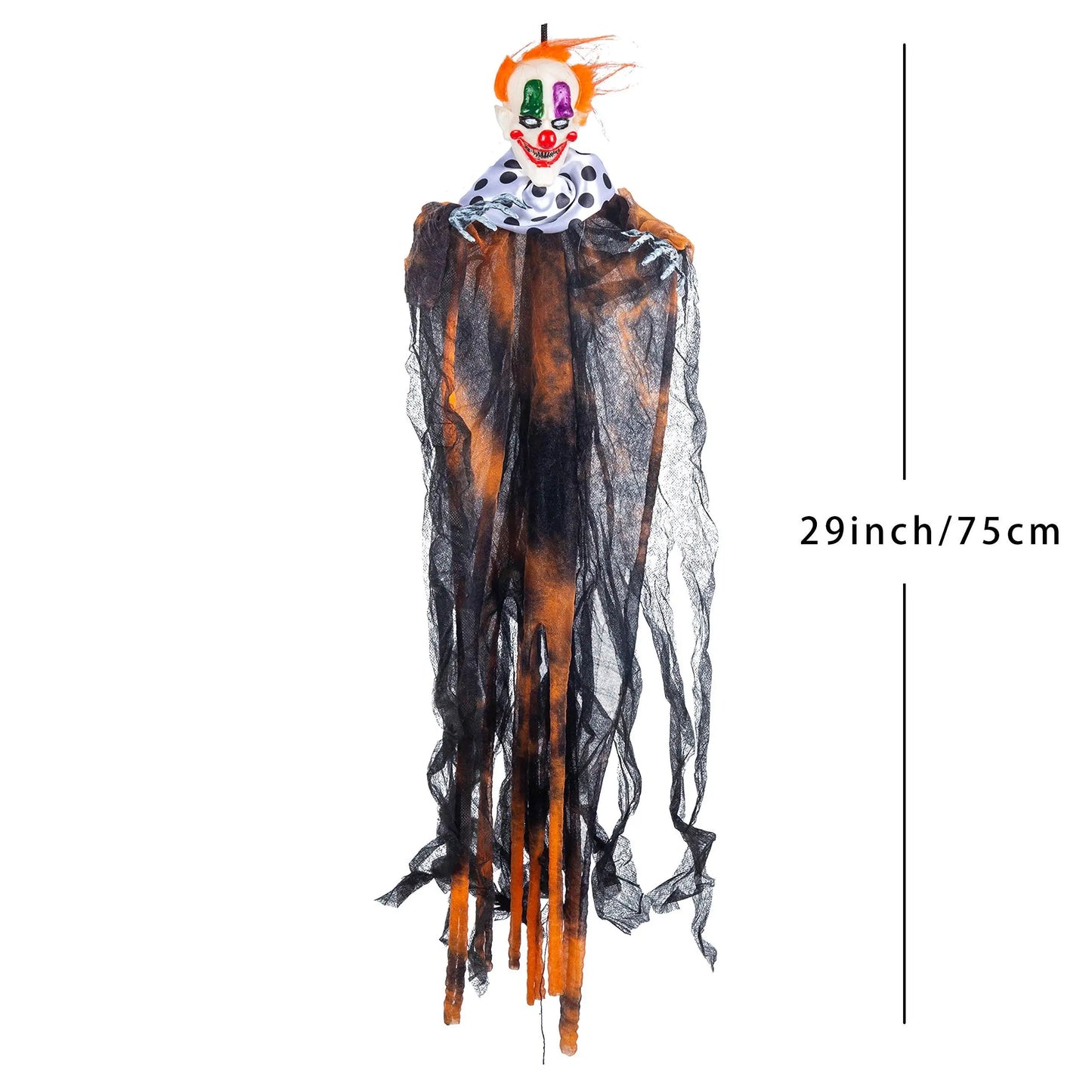 Hanging Clown Halloween Outdoor Garden Decorative Props