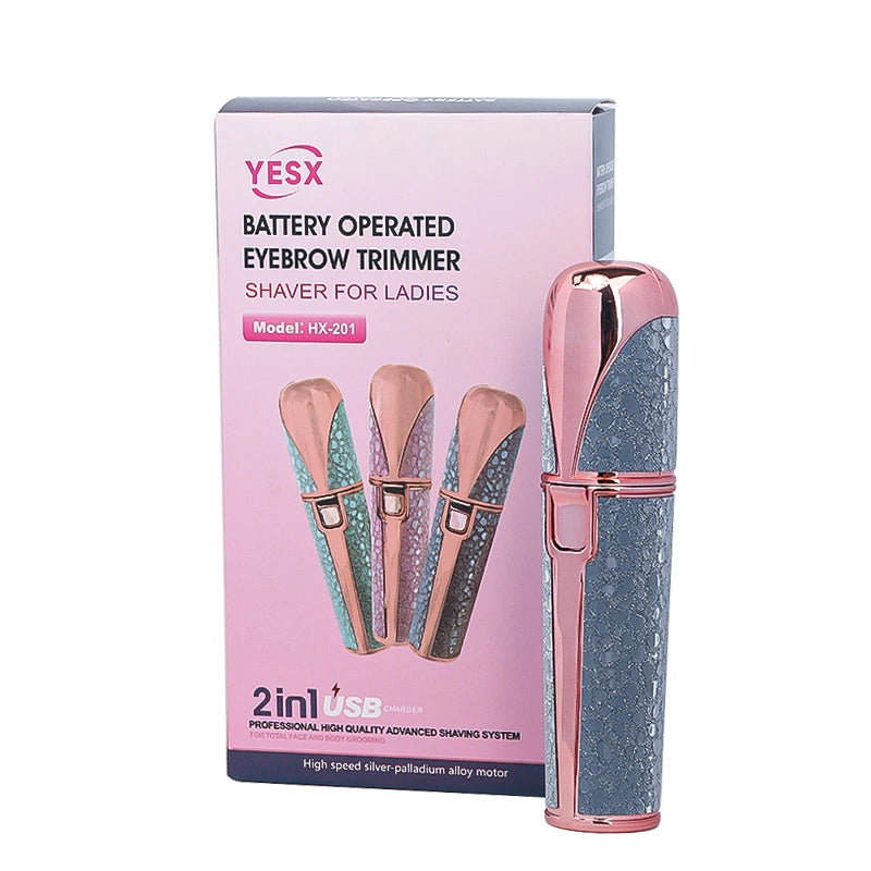 USB Electric Eyebrow Trimmer For Women Facial Hair Epilator