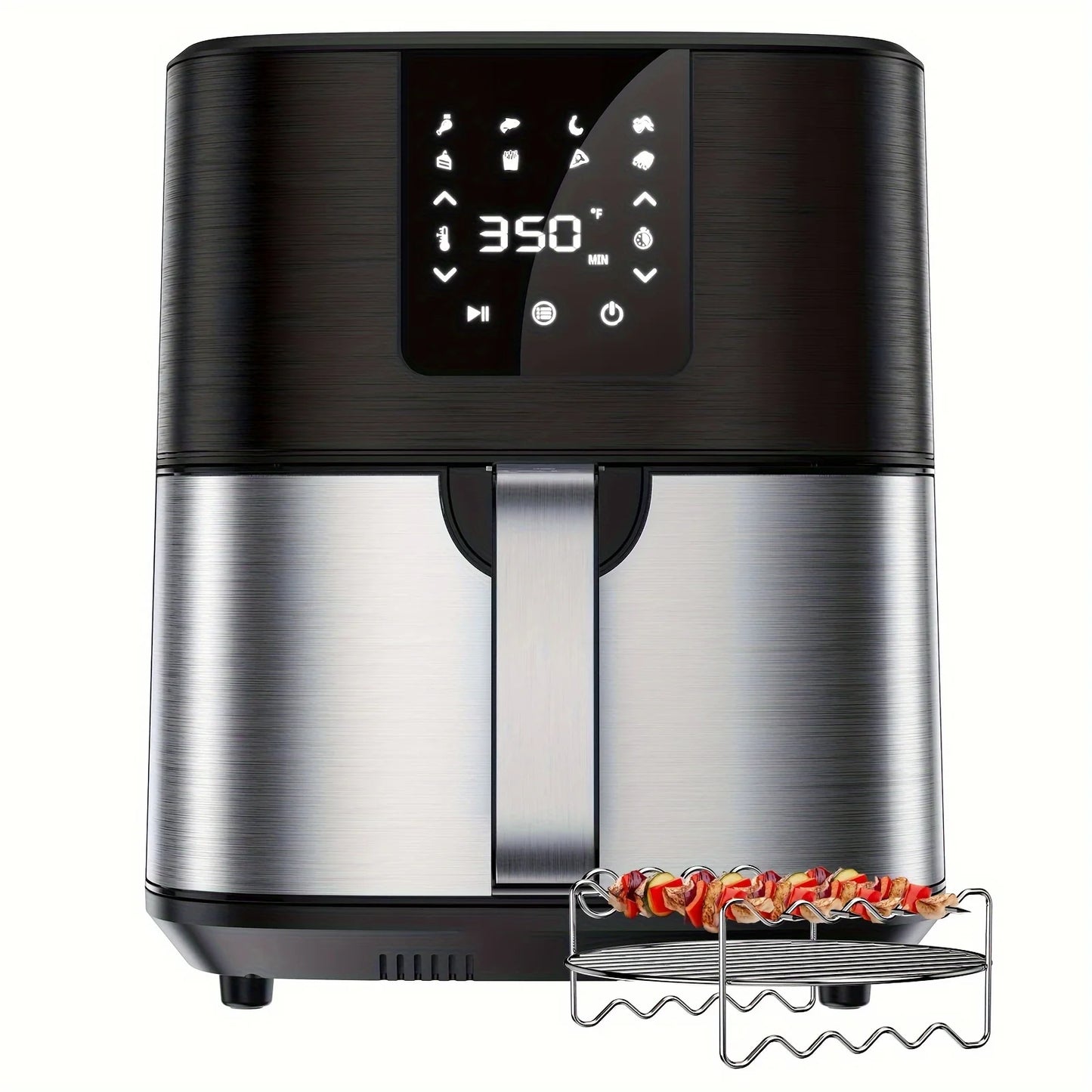 KitCook Air Fryer With Digital Touch Screen And Eight Presets