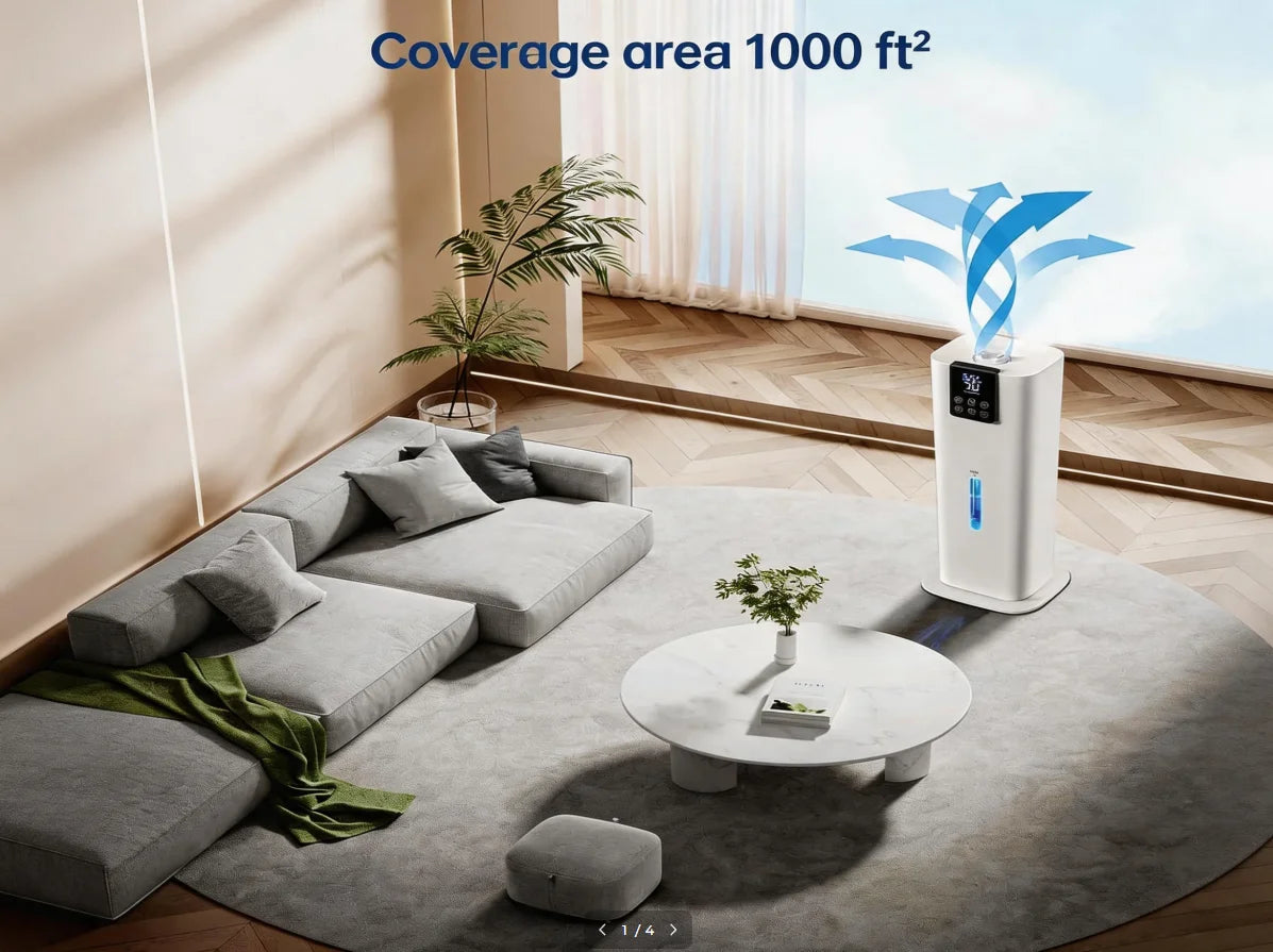 Smart Humidifier For Bedroom And Large Rooms With App Control