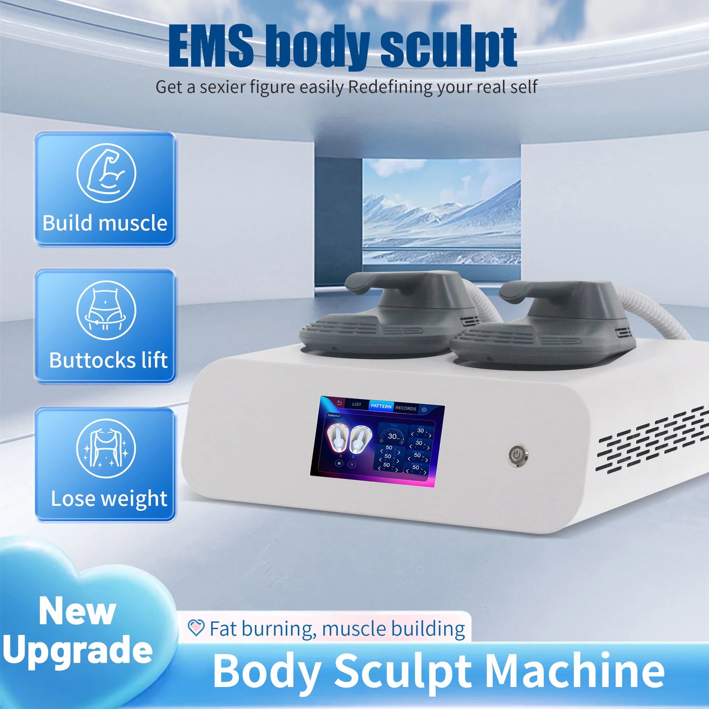 15Tesla Body Sculpting Machine RF Fat Reduction Device