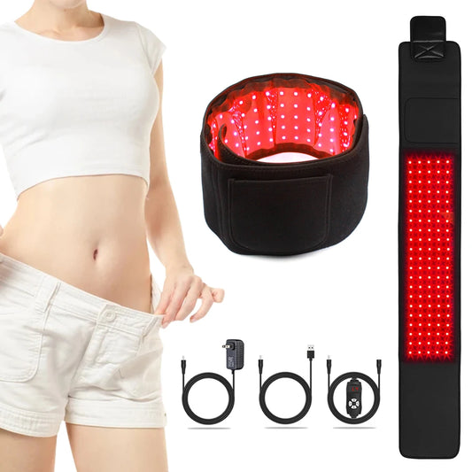 Red Light Therapy Belt 660nm 850nm Near Infrared Body Circulation