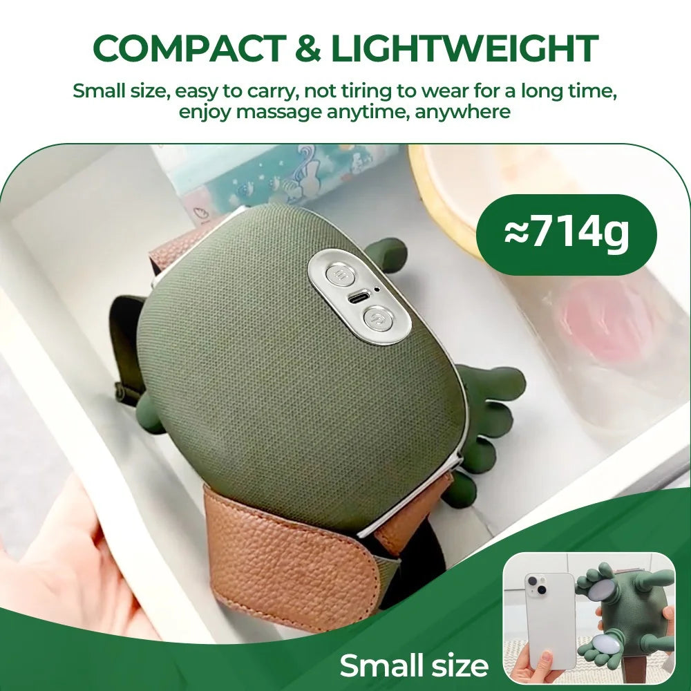 Foreverlily Wireless Neck And Shoulder Massager With 4D Kneading