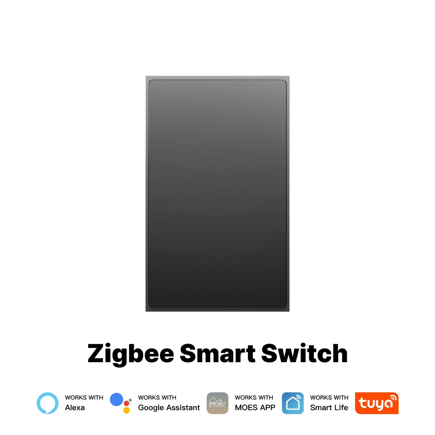 MOES ZigBee Star Feather Smart Touch Switch US Neutral Required